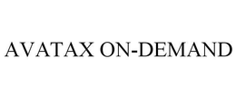 AVATAX ON-DEMAND trademark