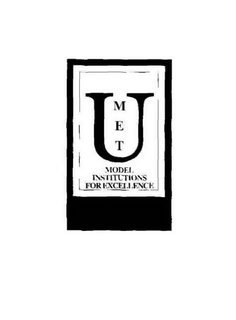 UMET MODEL INSTITUTIONS FOR EXCELLENCE trademark