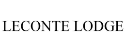 LECONTE LODGE trademark