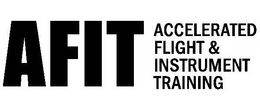 AFIT ACCELERATED FLIGHT & INSTRUMENT TRAINING trademark