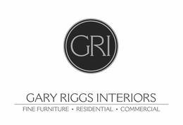 GRI GARY RIGGS INTERIORS FINE FURNITURE · RESIDENTIAL · COMMERCIAL trademark