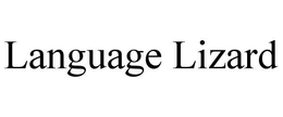 LANGUAGE LIZARD trademark