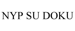 NYP SU DOKU trademark