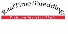 REALTIME SHREDDING FIGHTING IDENTITY THEFT trademark