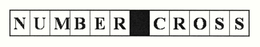 NUMBER CROSS trademark