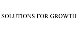 SOLUTIONS FOR GROWTH trademark