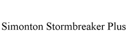 SIMONTON STORMBREAKER PLUS trademark
