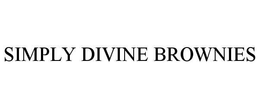 SIMPLY DIVINE BROWNIES trademark