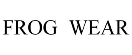 FROGWEAR trademark