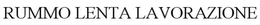 RUMMO LENTA LAVORAZIONE trademark