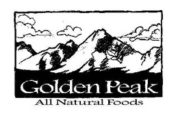 GOLDEN PEAK ALL NATURAL FOODS trademark