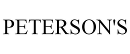 PETERSON'S trademark