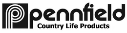 P PENNFIELD COUNTRY LIFE PRODUCTS trademark