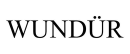 WUNDÜR trademark