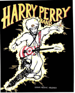 HARRY PERRY BAND KAMA KOSMIC KRUSADER trademark