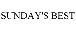 SUNDAY'S BEST trademark