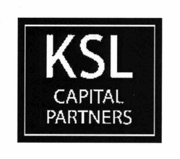 KSL CAPITAL PARTNERS trademark