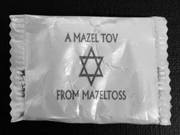 A MAZEL TOV FROM MAZELTOSS trademark