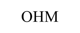 OHM trademark