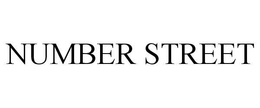 NUMBER STREET trademark