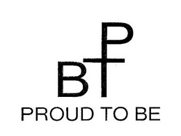 PTB PROUD TO BE trademark