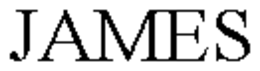 JAMES trademark