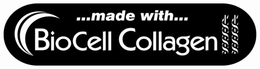 ...MADE WITH... BIOCELL COLLAGEN II trademark