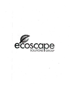 ECOSCAPE SOLUTIONS GROUP trademark