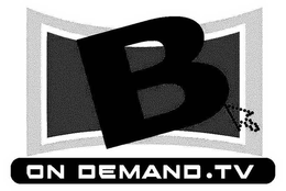 B ON DEMAND.TV trademark