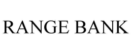 RANGE BANK trademark