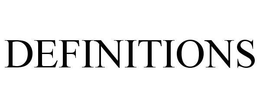 DEFINITIONS trademark