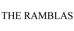 THE RAMBLAS trademark