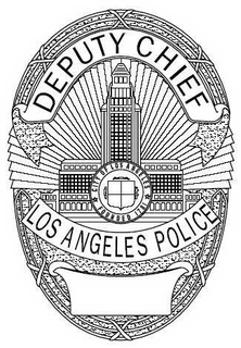DEPUTY CHIEF LOS ANGELES POLICE CITY OF LOSANGELES FOUNDED 1781 trademark
