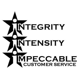 INTEGRITY INTENSITY IMPECCABLE CUSTOMER SERVICE trademark