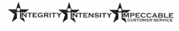 INTEGRITY INTENSITY IMPECCABLE CUSTOMER SERVICE trademark