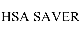 HSA SAVER trademark