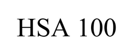 HSA 100 trademark