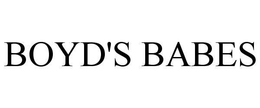 BOYD'S BABES trademark