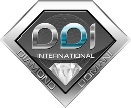 DDI INTERNATIONAL DIAMOND DOMANI trademark