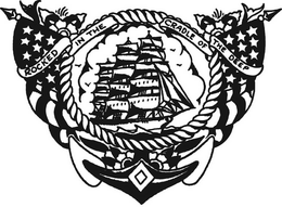 ROCKED IN THE CRADLE OF THE DEEP trademark