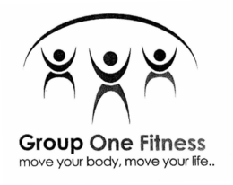 GROUP ONE FITNESS MOVE YOUR BODY, MOVE YOUR LIFE.. trademark