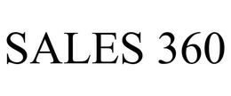 SALES 360 trademark