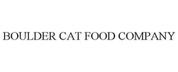 BOULDER CAT FOOD COMPANY trademark