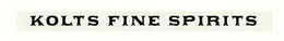 KOLTS FINE SPIRITS trademark