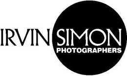 IRVIN SIMON PHOTOGRAPHERS trademark