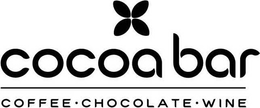 COCOA BAR COFFEE· CHOCOLATE· WINE trademark