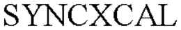 SYNCXCAL trademark