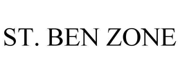 ST. BEN ZONE trademark