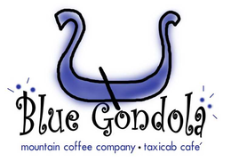 BLUE GONDOLA MOUNTAIN COFFEE COMPANY ·TAXICAB CAFÉ trademark
