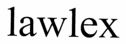LAWLEX trademark